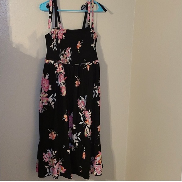 NWOT Torrid beautiful midi bodice fit & flare challis dress - Picture 5 of 12